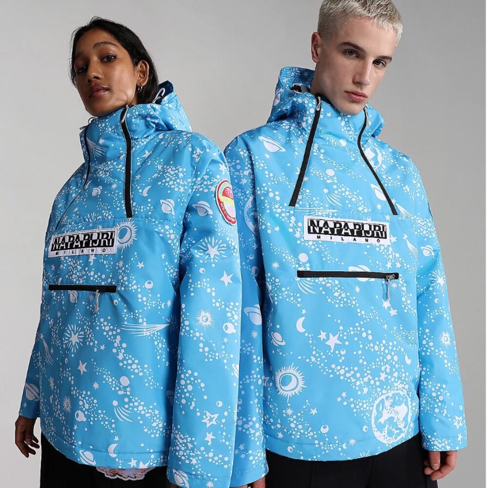 Napapijri x Fiorucci Northfarer Jacket Blue